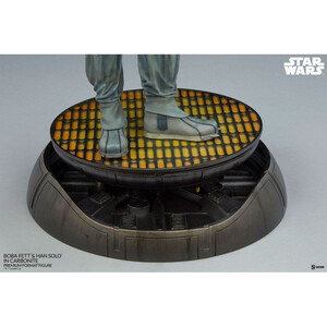 SideShow Collectibles Star Wars Premium Format Boba Fett and Han Solo in Carbonite 