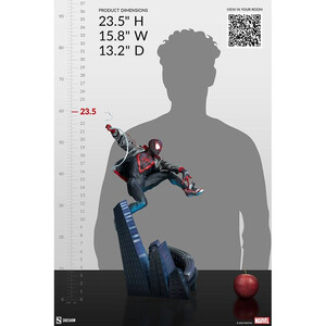 SideShow Collectibles Marvel Premium Format Miles Morales 