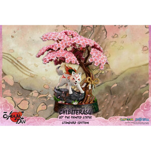 First 4 Figures Okami Chibiterasu Statue 
