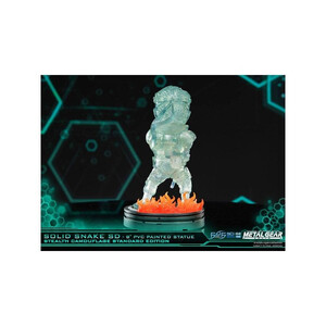 First 4 Figures Metal Gear Solid SD Solid Snake Stealth Camouflage Ver 