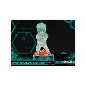 First 4 Figures Metal Gear Solid SD Solid Snake Stealth Camouflage Ver 