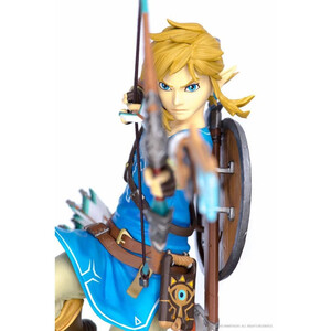 First 4 Figures The Legend of Zelda Breath of the Wild Standard Edition Link 