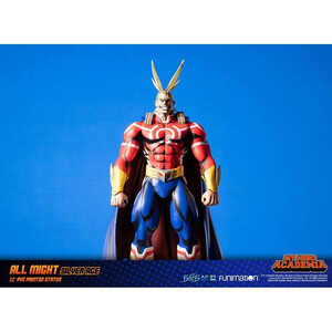 First 4 Figures My Hero Academia All Might Silver Age 