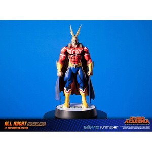 First 4 Figures My Hero Academia All Might Silver Age 