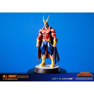 First 4 Figures My Hero Academia All Might Silver Age 