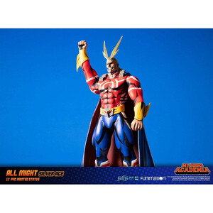 First 4 Figures My Hero Academia All Might Silver Age 