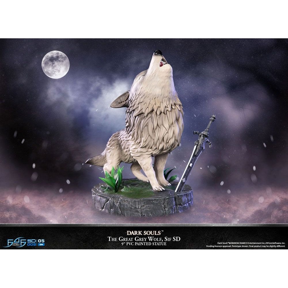 First 4 Figures Dark Souls Sif The Great Grey Wolf 