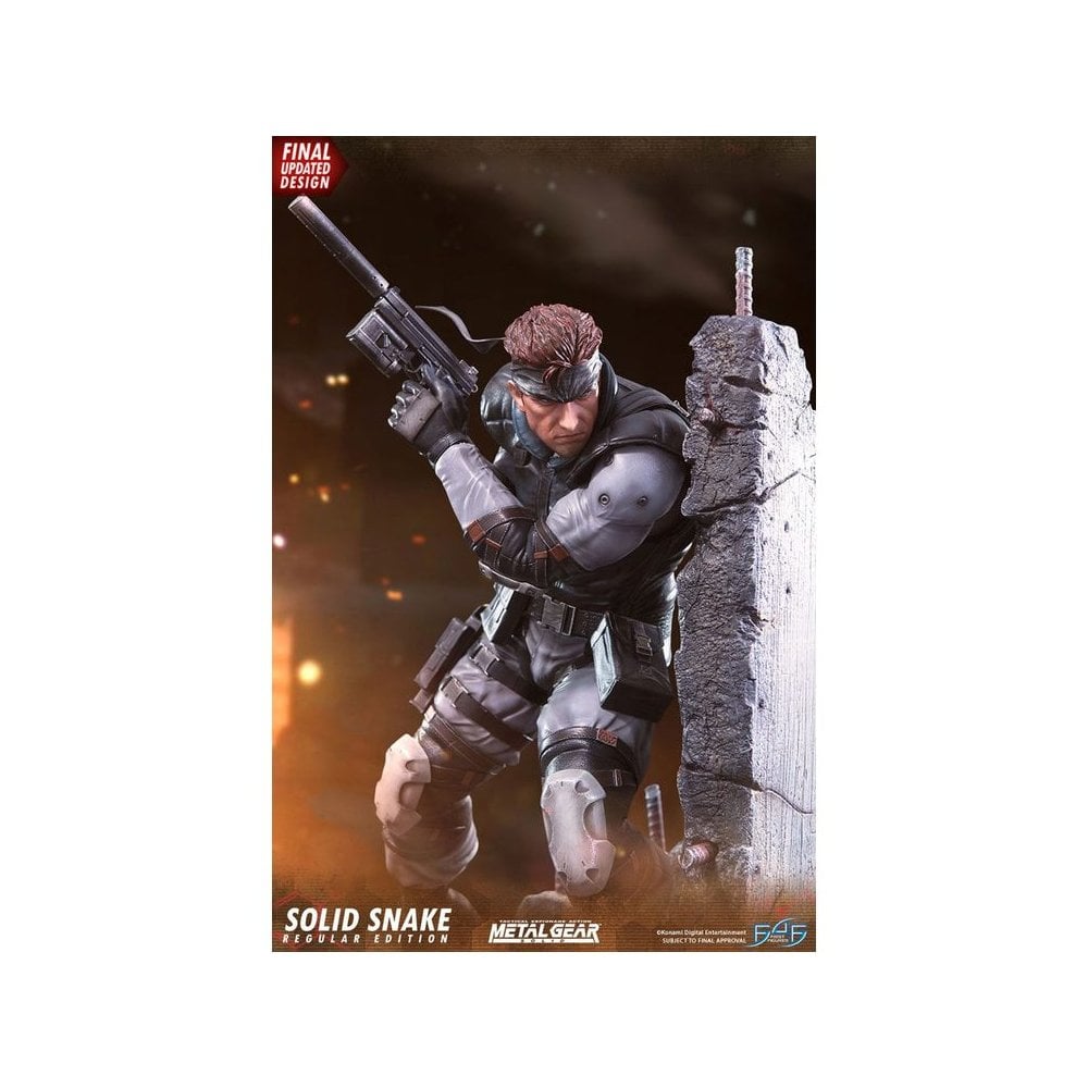 First 4 Figures Metal Gear Solid Regular Solid Snake 