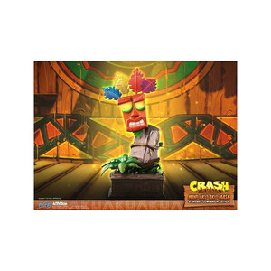 First 4 Figures Crash Bandicoot Mini Aku Aku Mask Statue 
