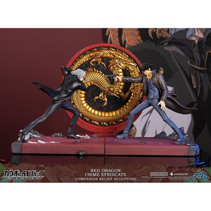 First 4 Figures Cowboy Bebop Red Dragon Crime Syndicate Companion Relief Sculpture 