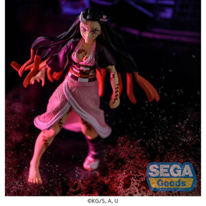 SEGA Goods Demon Slayer Kimetsu no Yaiba FiGURiZM Nezuko Kamado Demon Form Advancing Ver 
