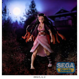 SEGA Goods Demon Slayer Kimetsu no Yaiba FiGURiZM Nezuko Kamado Demon Form Advancing Ver 