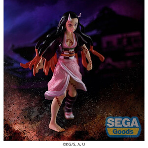 SEGA Goods Demon Slayer Kimetsu no Yaiba FiGURiZM Nezuko Kamado Demon Form Advancing Ver 