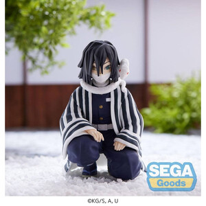 SEGA Goods Demon Slayer Kimetsu no Yaiba Perching Obanai Iguro -Hashira Meeting- 