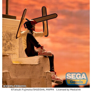 SEGA Goods Chainsaw Man Perching Chainsaw Man 