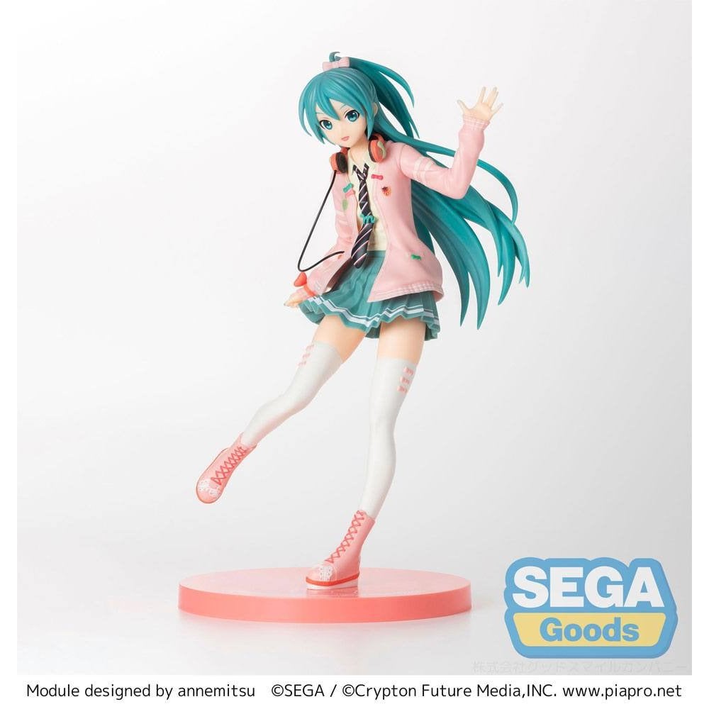 SEGA Goods Hatsune Miku Project DIVA Arcade Future Tone SPM Hatsune Miku Ribbon Girl Ver 