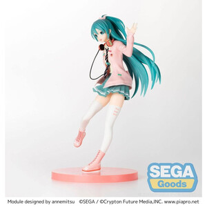 SEGA Goods Hatsune Miku Project DIVA Arcade Future Tone SPM Hatsune Miku Ribbon Girl Ver 
