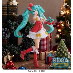 SEGA Goods Hatsune Miku Series SPM Figure Hatsune Miku Christmas 2022 