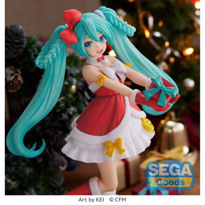 SEGA Goods Hatsune Miku Series SPM Figure Hatsune Miku Christmas 2022 