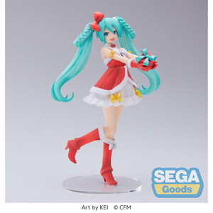 SEGA Goods Hatsune Miku Series SPM Figure Hatsune Miku Christmas 2022 