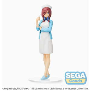 SEGA Goods The Quintessential Quintuplets 2 SPM Miku Nakano Nurse Ver. 