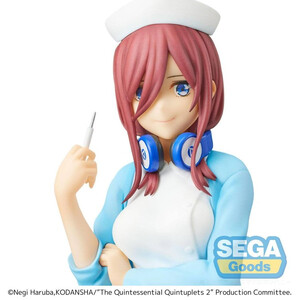 SEGA Goods The Quintessential Quintuplets 2 SPM Miku Nakano Nurse Ver. 