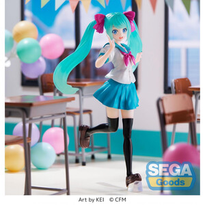 SEGA Goods Hatsune Miku Luminasta Hatsune Miku 16th Anniversary KEI Ver 