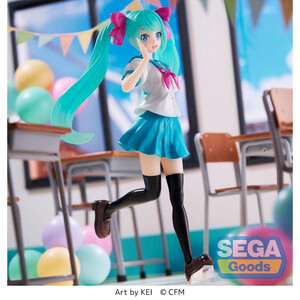 SEGA Goods Hatsune Miku Luminasta Hatsune Miku 16th Anniversary KEI Ver 
