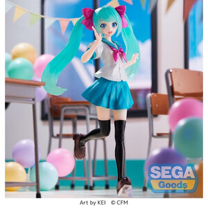 SEGA Goods Hatsune Miku Luminasta Hatsune Miku 16th Anniversary KEI Ver 