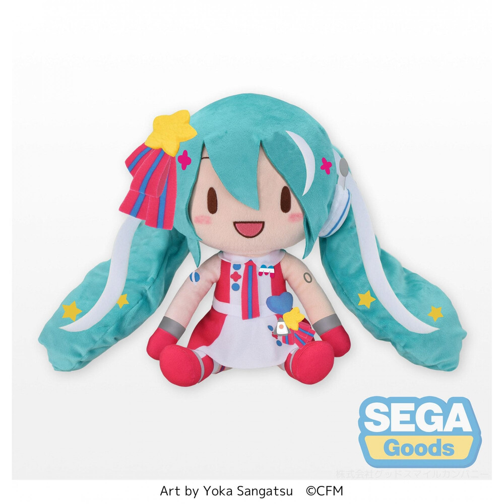 SEGA Goods Hatsune Miku Magical Mirai 10th Fluffy Plush 