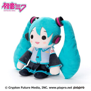 SEGA Goods Hatsune Miku Pillowgurumi Plush Figure Miku 