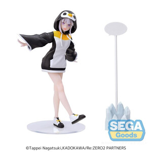 SEGA Goods ReZero Starting Life in Another World Emilia Penguin Ver. 