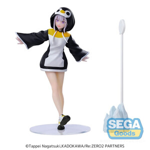 SEGA Goods ReZero Starting Life in Another World Emilia Penguin Ver. 