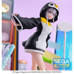 SEGA Goods ReZero Starting Life in Another World Emilia Penguin Ver. 