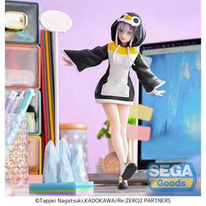 SEGA Goods ReZero Starting Life in Another World Emilia Penguin Ver. 
