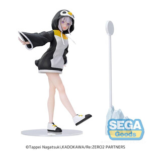 SEGA Goods ReZero Starting Life in Another World Emilia Penguin Ver. 