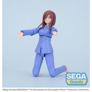 SEGA Goods The Quintessential Quintuplets Action Figure Miku Nakano 