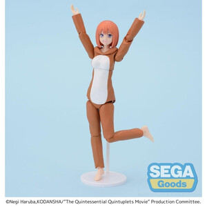 SEGA Goods The Quintessential Quintuplets Action Figure Movingood!!! Yotsuba Nakano 
