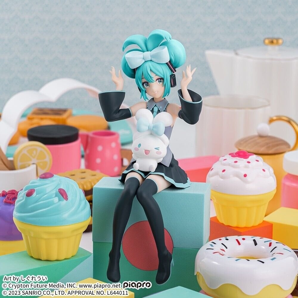 SEGA Goods Hatsune Miku X Cinnamoroll Chokonose Hatsune Miku & Cinnamoroll 