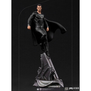 Iron Studios Zack Snyder's Justice League 1/10 Art Scale Superman Black Suit 