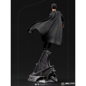 Iron Studios Zack Snyder's Justice League 1/10 Art Scale Superman Black Suit 