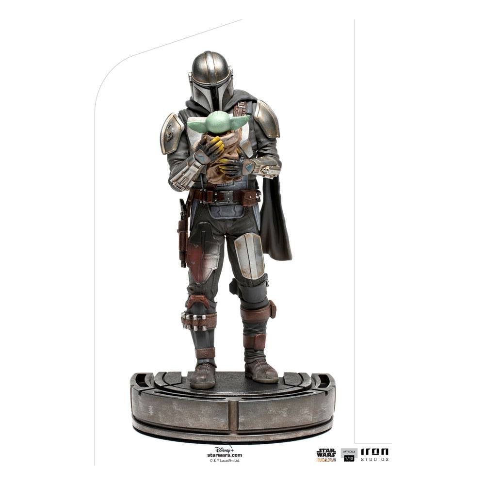Star Wars The Mandalorian 1/10 Art Scale Mandalorian & Grogu 