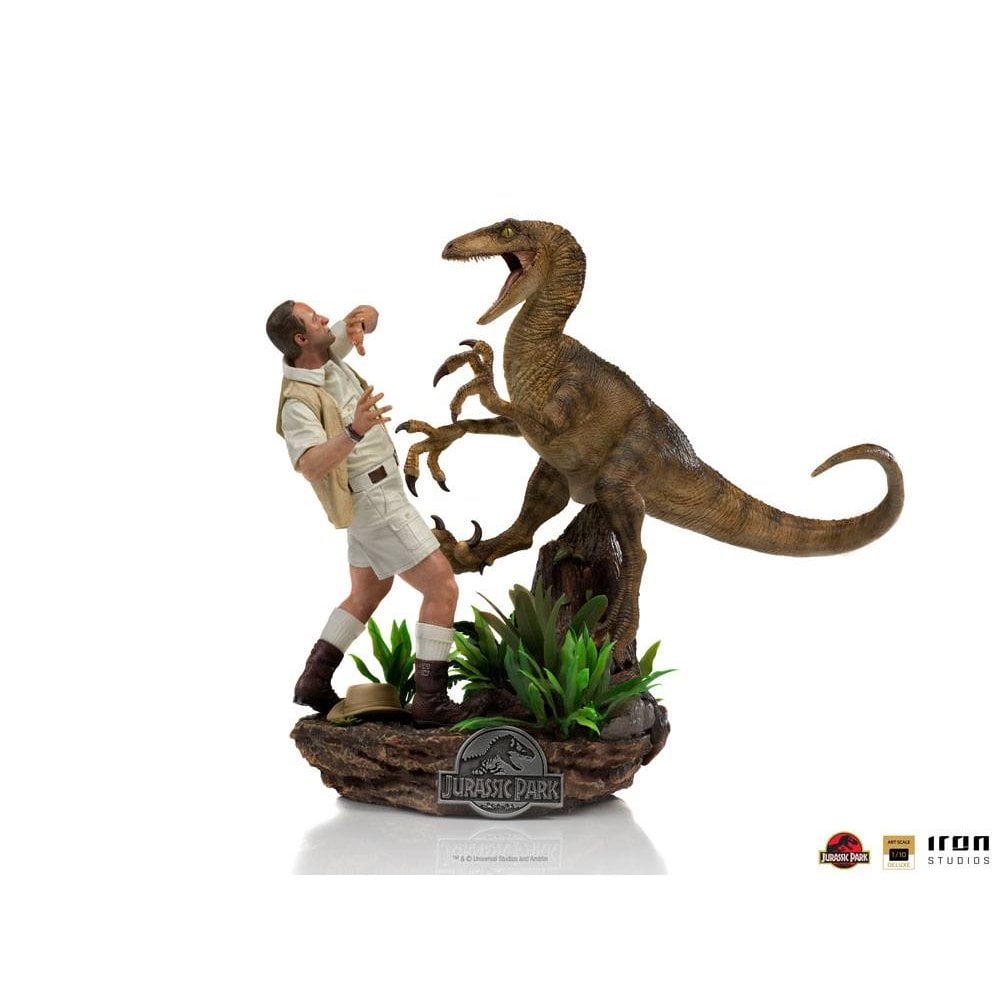 Iron Studios Jurassic Park 1/10 Art Scale Clever Girl 