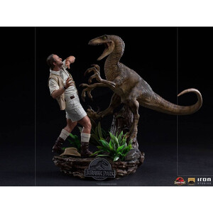 Iron Studios Jurassic Park 1/10 Art Scale Clever Girl 