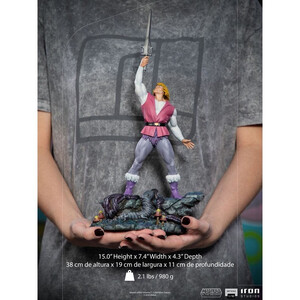 Iron Studios Masters of the Universe 1/10 Art Scale Prince Adam 