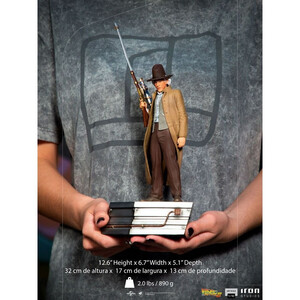 Iron Studios Back to the Future III 1/10 Art Scale Doc Brown 