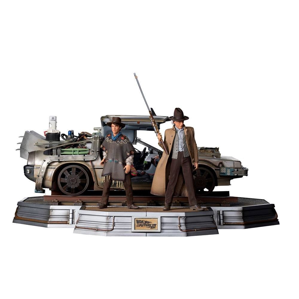 Iron Studios Back to the Future III 1/10 Art Scale Full Set Deluxe 