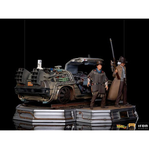 Iron Studios Back to the Future III 1/10 Art Scale Full Set Deluxe 