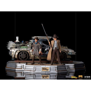 Iron Studios Back to the Future III 1/10 Art Scale Full Set Deluxe 