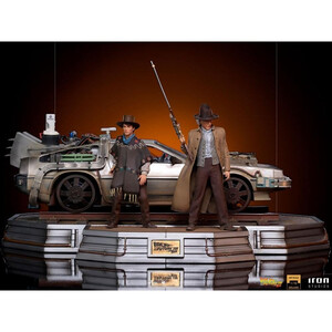 Iron Studios Back to the Future III 1/10 Art Scale Full Set Deluxe 